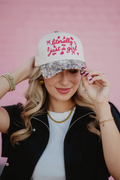 Literally Just A Girl Trucker Hat - Camo