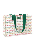 Christmas Bows Reusable Gift Bag (Large)