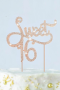 Sweet 16 Cake Topper