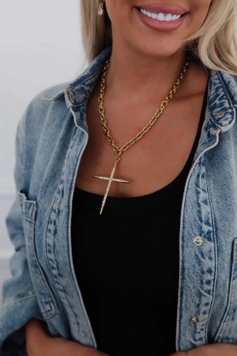 Luxe Cross Necklace