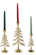 Tree Taper Candleholders - Set of 3