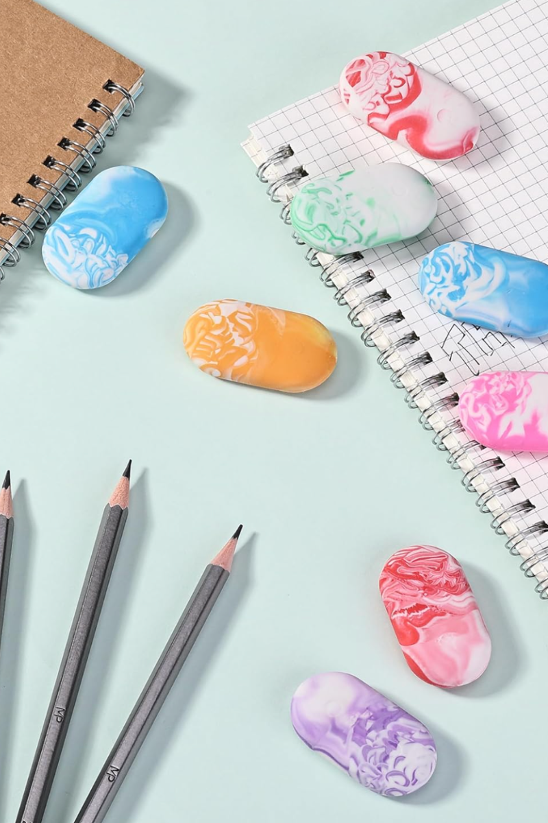 Stylish Marble Pencil Eraser