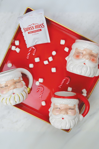 Pink Santa Coffee Mug