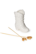 Cowboy Boot with Cocktail Picks