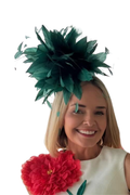 Emerald City Fascinator - FINAL SALE