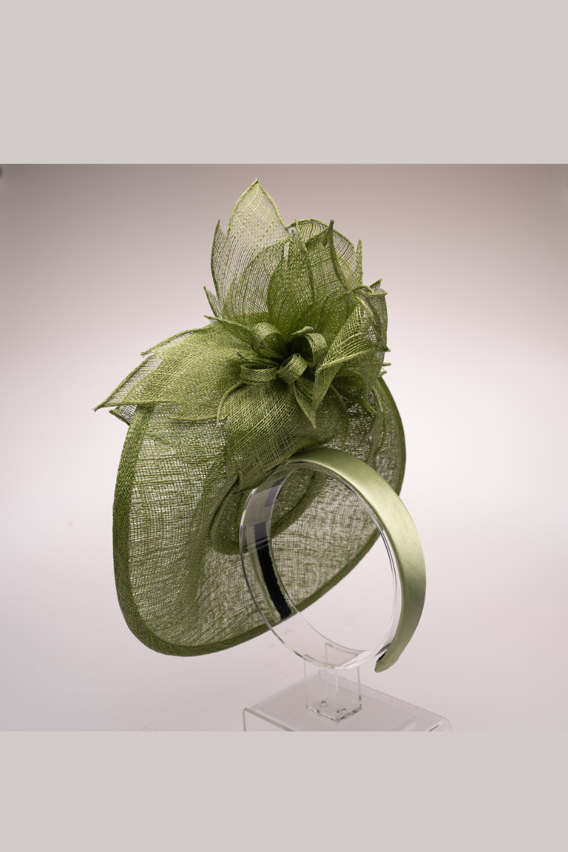 Sage Elegance Fascinator