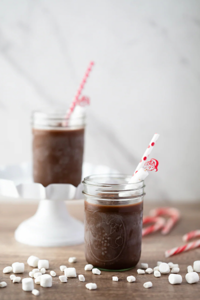 Boozy Frozen Hot Cocoa Cocktail Slush Mix
