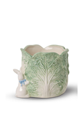 Cabbage and Bunny Vase