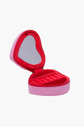 Velvet Heart Jewelry Zip Case