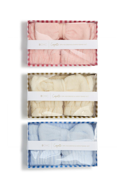 Head to Glow Spa Head and Wristband Set