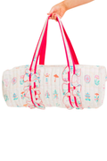 Maison Mahj Quilted Board Bag