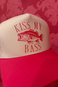 Kiss My Bass Trucker Hat