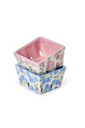 Hydrangea Stoneware Fruit Crate