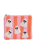 Halloween Beaded Pouch