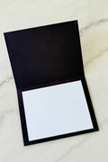 Rosé and Bows Blank Greeting Card
