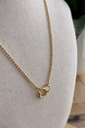 The Golden Glow Charm Necklace