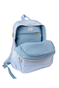 Blue Stripes Backpack