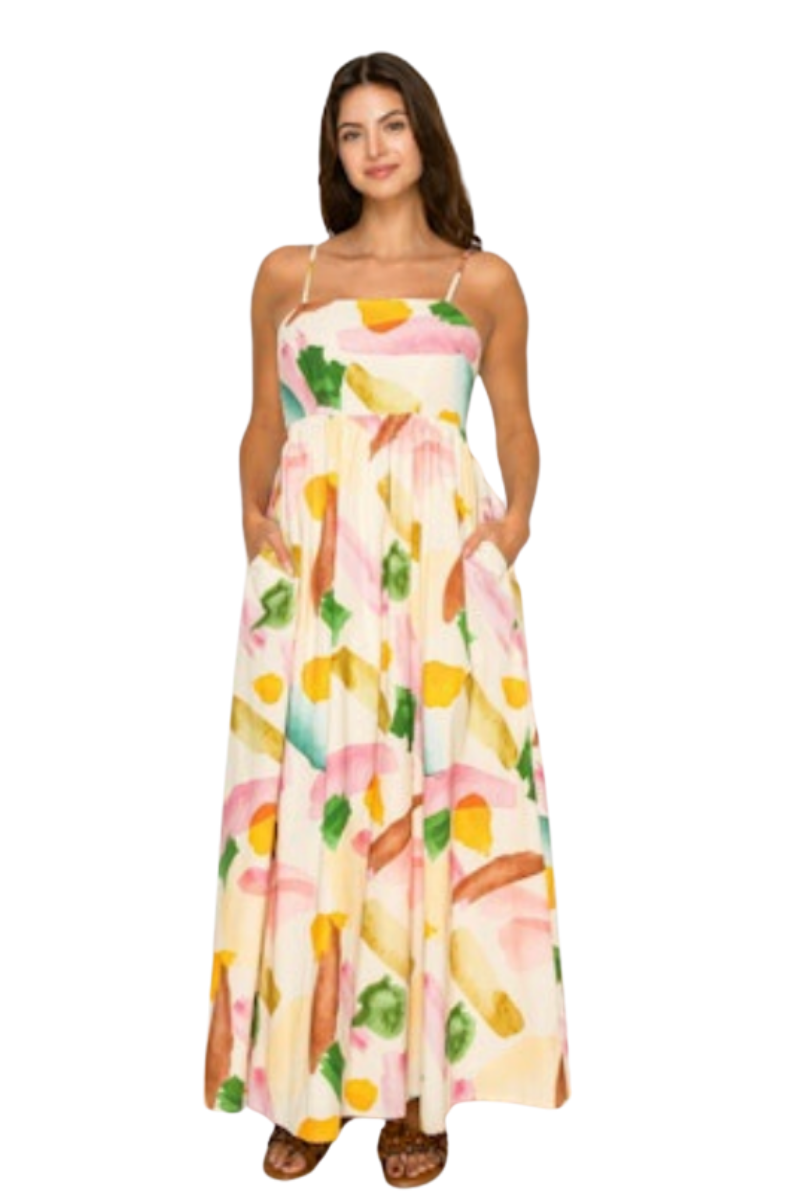 Nympha Bloom Maxi Dress