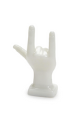 I Love You Hand Gesture Matchbox - Porcelain Keepsake