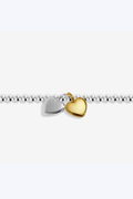 Double Heart Anklet