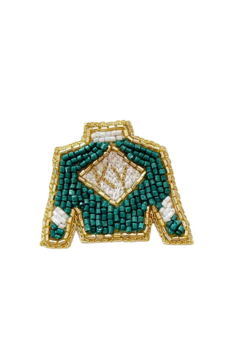 Derby Jockey Silk Lapel Pins