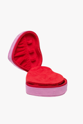 Velvet Heart Jewelry Zip Case