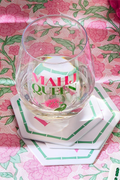 Mahj Stemless Wine Glass