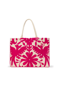 Flora and Fauna Embroidered Tote Bag