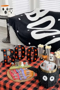 Boo Chenille Blanket
