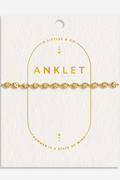 Sparkle Chain Anklet
