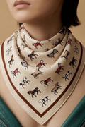 Equestrian Square Scarf