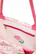 Mahjong Block Print Tote Bag