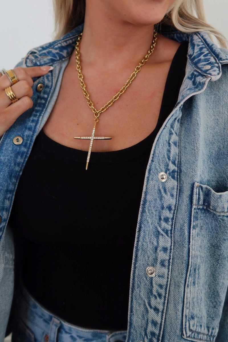Luxe Cross Necklace