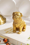 Golden Dog Figurine