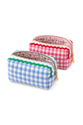 Gingham Cosmetic Case