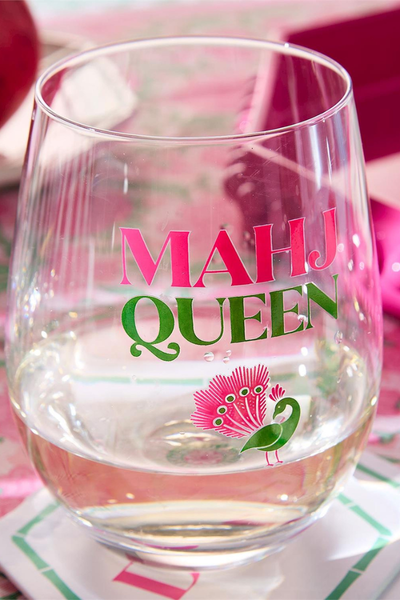 Mahj Stemless Wine Glass