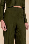 Olive You Ribbed Pant