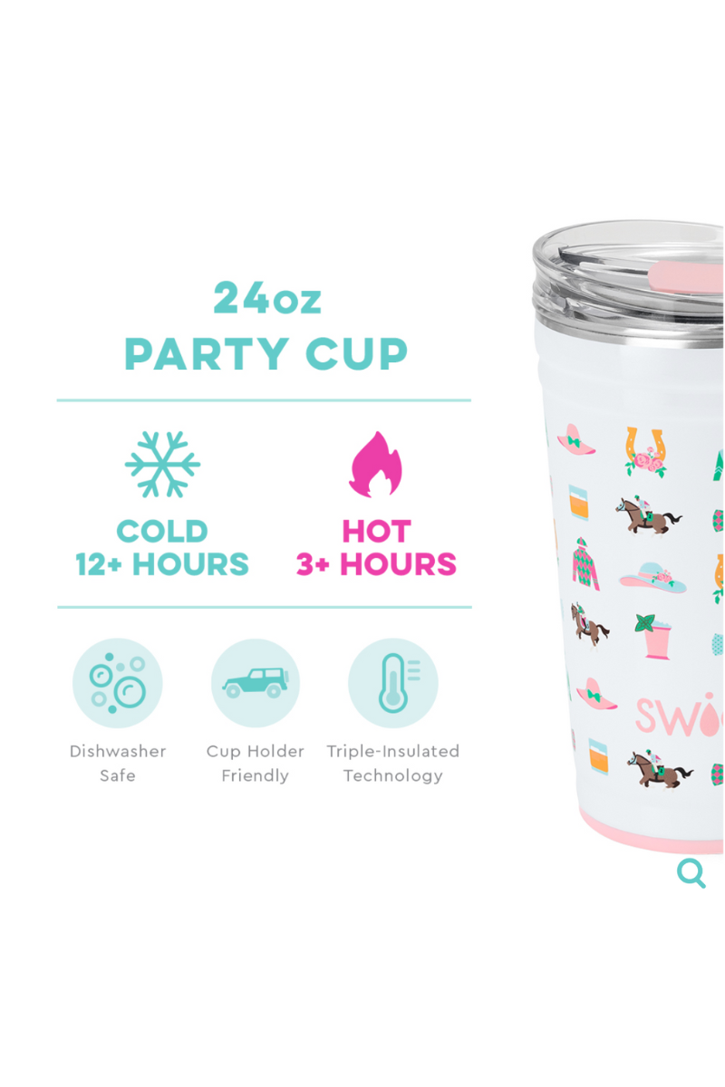 Swig Derby Day Party Cup (24oz)