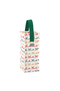 Christmas Bows Reusable Gift Bag (Wine)