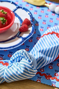 Red, White & Bloom Cotton Placements