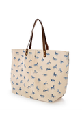 Horse Silhouette Printed Tote Bag