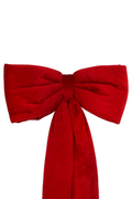 Red Velvet Bow Stem