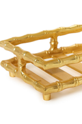 Golden Bamboo Guest Towel / Napkin Holder