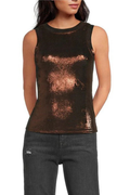 Metallic Tank Top