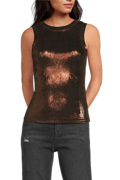 Metallic Tank Top