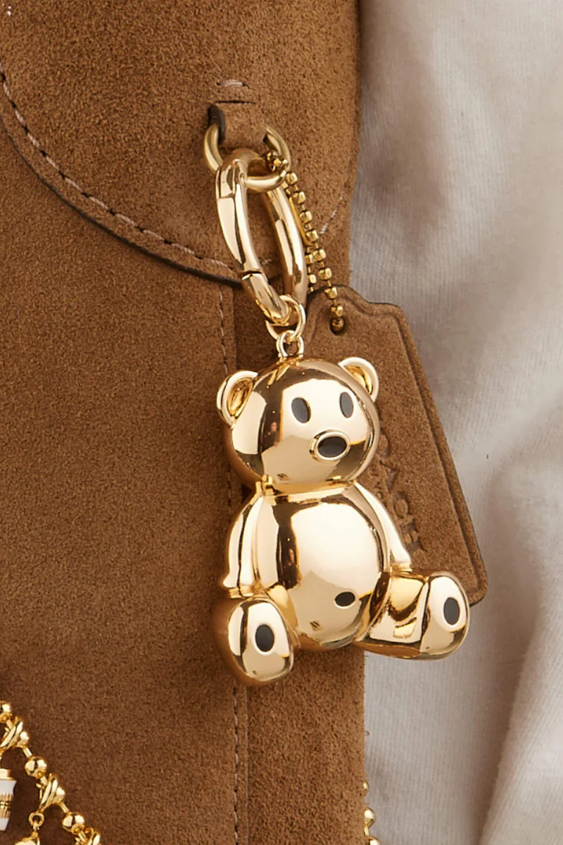 XL Teddy Bear Bag Charm
