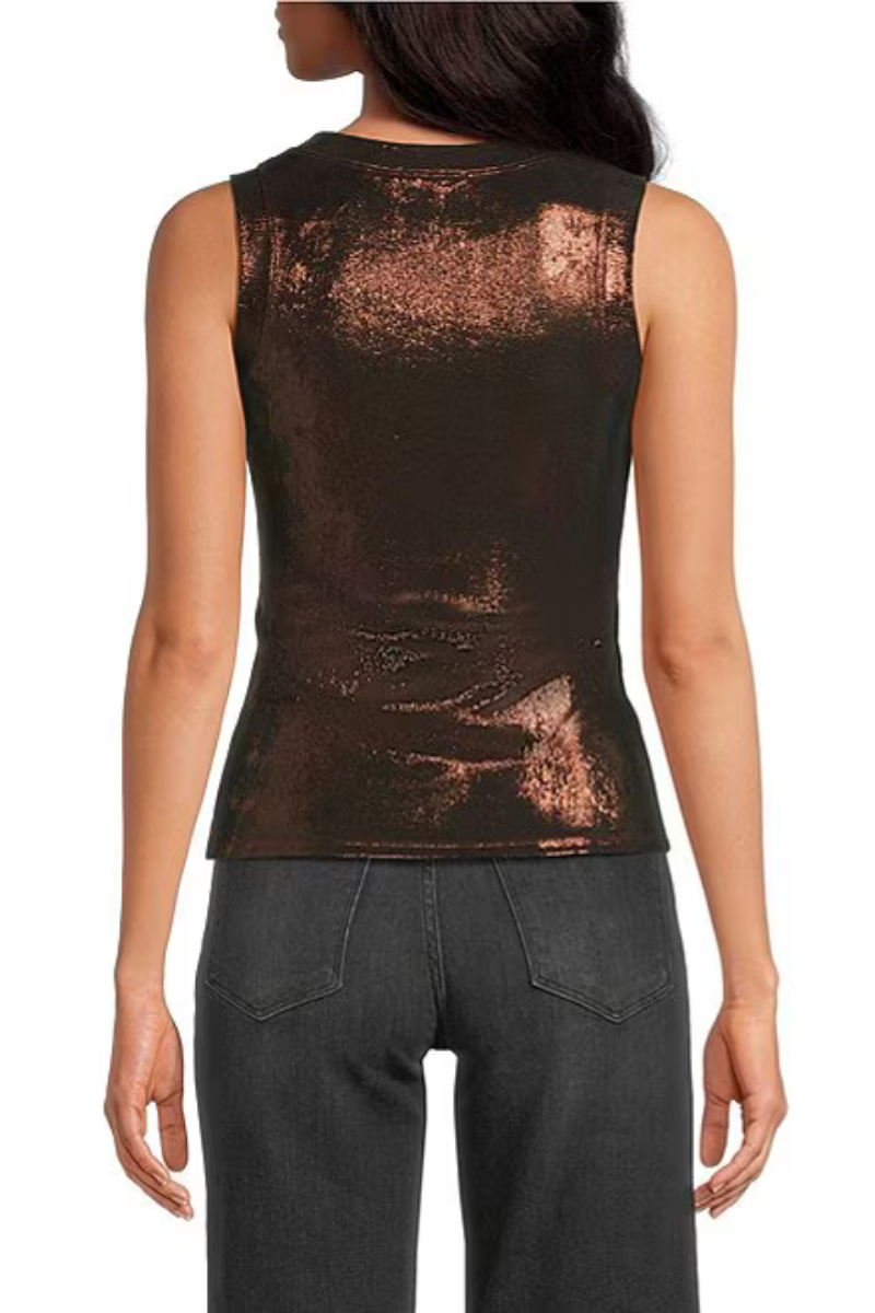 Metallic Tank Top