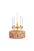 Candelabra Cake Topper with 9 Candles