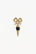 Gold Bow Wine Stopper