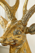 Gold Leaf Deer Centerpiece